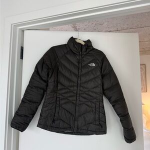 The North Face Women's Quilted Charcoal Gray Puffer Jacket
